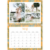 Fotokalender A4 dobbelt (30 x 40 cm) — Blomstret tapet [kalender forside]