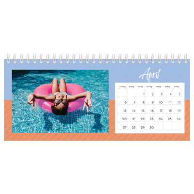 Bordkalendere — Farverig kalender [April]