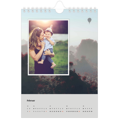 A5 Foto Kalender — Fire årstider [Februar]