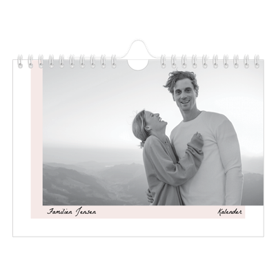 A5 Foto Kalender — Farverige rammer [kalender forside]