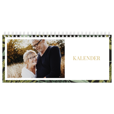 Bordkalendere — Blomstret tapet [kalender forside]