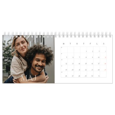 Bordkalendere — Store billeder [kalender forside]