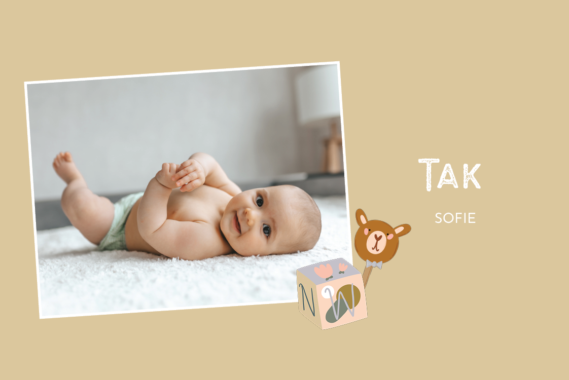 Takkekort — Mit første hej