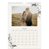 Fotokalender A4 (20 x 30 cm) — Blek & blomst [Januar]