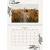 Fotokalender A4 dobbelt (30 x 40 cm) — Blek & blomst [Februar]