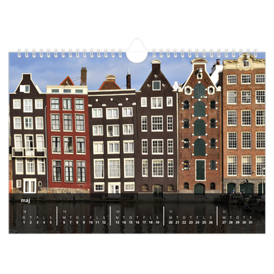 Fotokalender A4 — Transparent kalender [kalender forside]