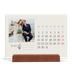 Staffeli kalender - liggende  — Initialer i blomst [Marts]