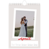 A5 Foto Kalender — Signeret tryk [April]
