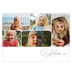 A5 Foto Kalender — Øjebliksbilleder og skrift [kalender forside]