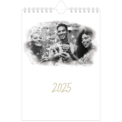 A5 Foto Kalender — Diffuse billederammer [kalender forside]