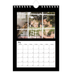 A5 Foto Kalender — Sort ramme [kalender forside]