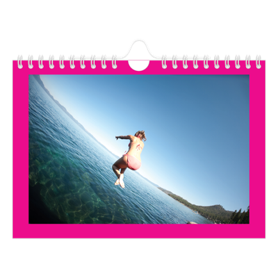 A5 Foto Kalender — Skarpe farver [kalender forside]