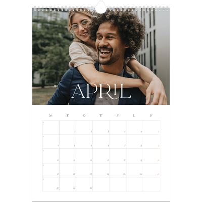 Årskalender A3 — Store billeder [April]