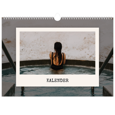 A3 Foto Kalender — Portrætudgaven [kalender forside]