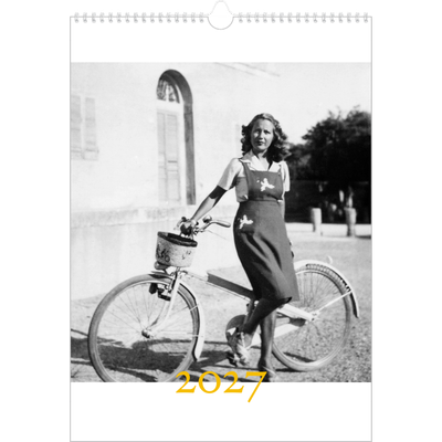 Årskalender A3 — Heritage-stil [kalender forside]