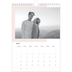 Fotokalender A4 (20 x 30 cm) — Farverige rammer [Marts]