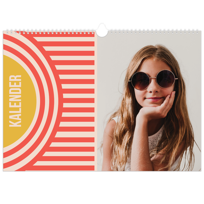 A3 Foto Kalender — Lys og smuk [kalender forside]