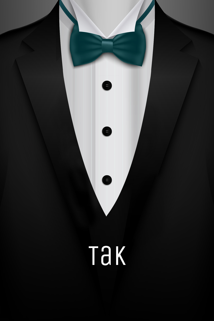 Takkekort — Jakkesæt og slips