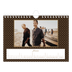 A5 Foto Kalender — Vintage monokrom [Januar]