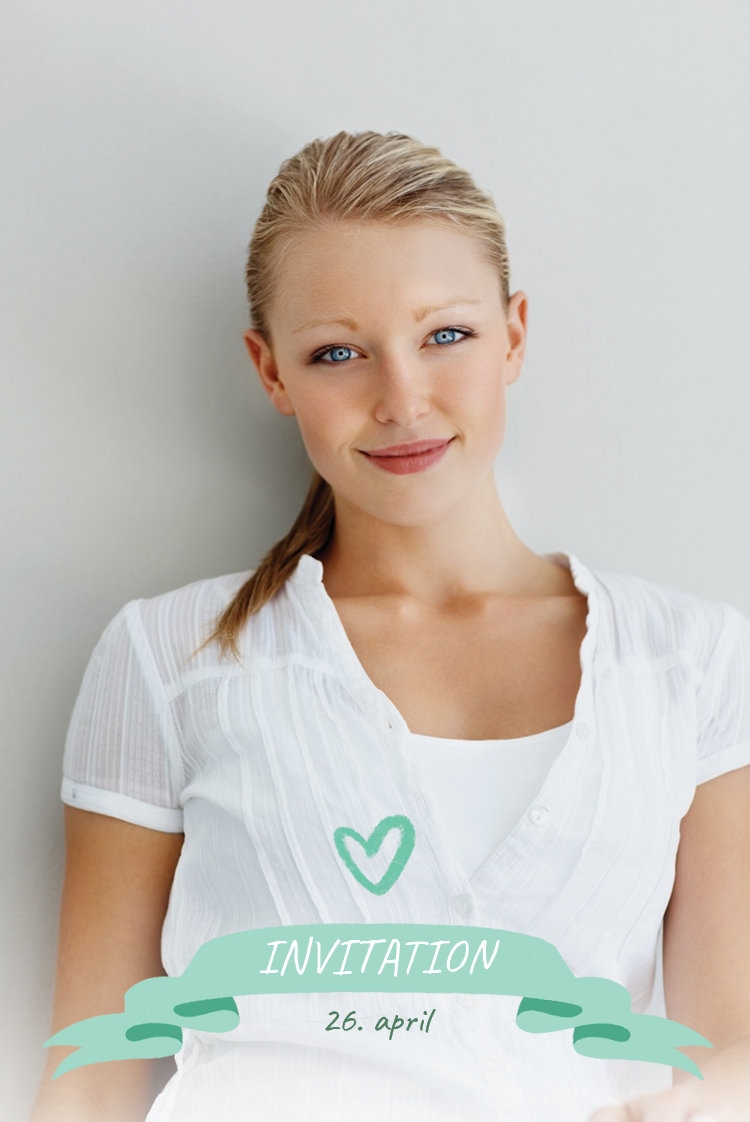 Invitationer — Turkis banner