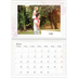 Fotokalender A4 dobbelt (30 x 40 cm) — Blomstret indpakning [Januar]