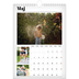 Fotokalender A4 (20 x 30 cm) — Avisstil [kalender forside]