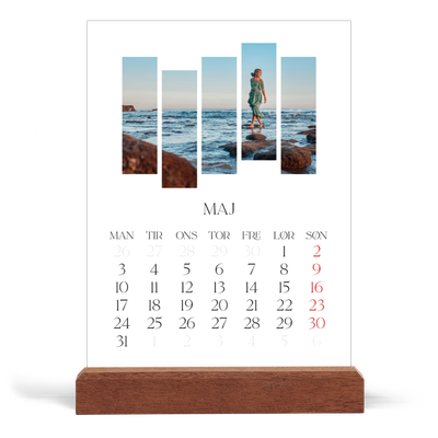 Staffeli kalender - stående  — Rejsemosaikker [kalender forside]