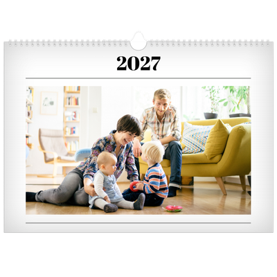 A3 Foto Kalender — Avisstil [kalender forside]