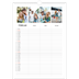 Familiekalender A3  — Enkel familiekalender - Familie på 3 [Februar]