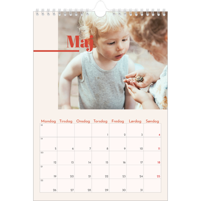 Fotokalender A4 (20 x 30 cm) — 90'ers nostalgi [kalender forside]