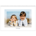 Fotokalender A4 dobbelt (30 x 40 cm) — Transperant ramme [kalender forside]