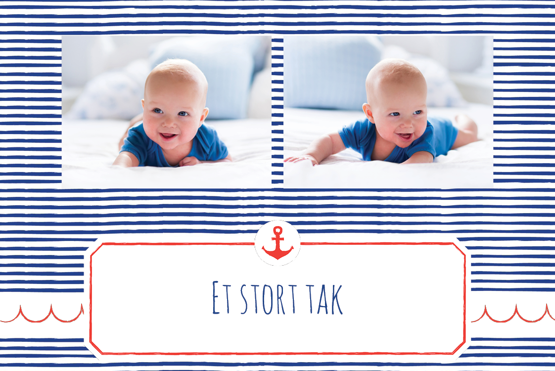 Takkekort — Lille sømand