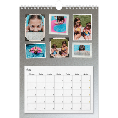 Fotokalender A4 (20 x 30 cm) — Vintage [kalender forside]