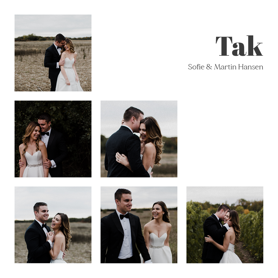 Takkekort — Diagonal dato