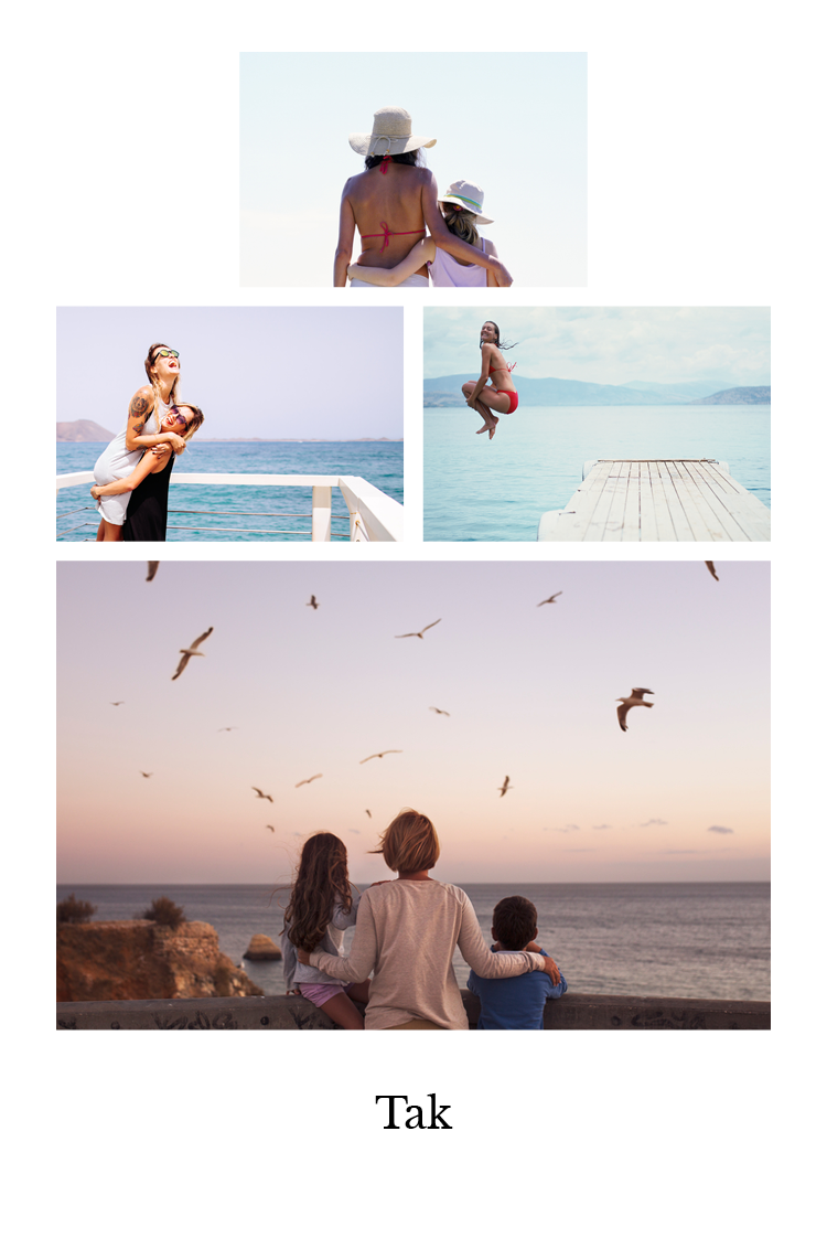 Takkekort — Tak collage