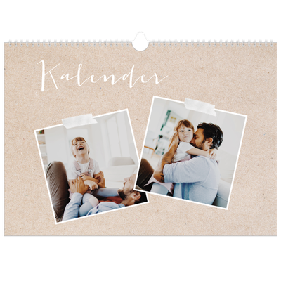 A3 Foto Kalender — Scrapbogs kalender [kalender forside]