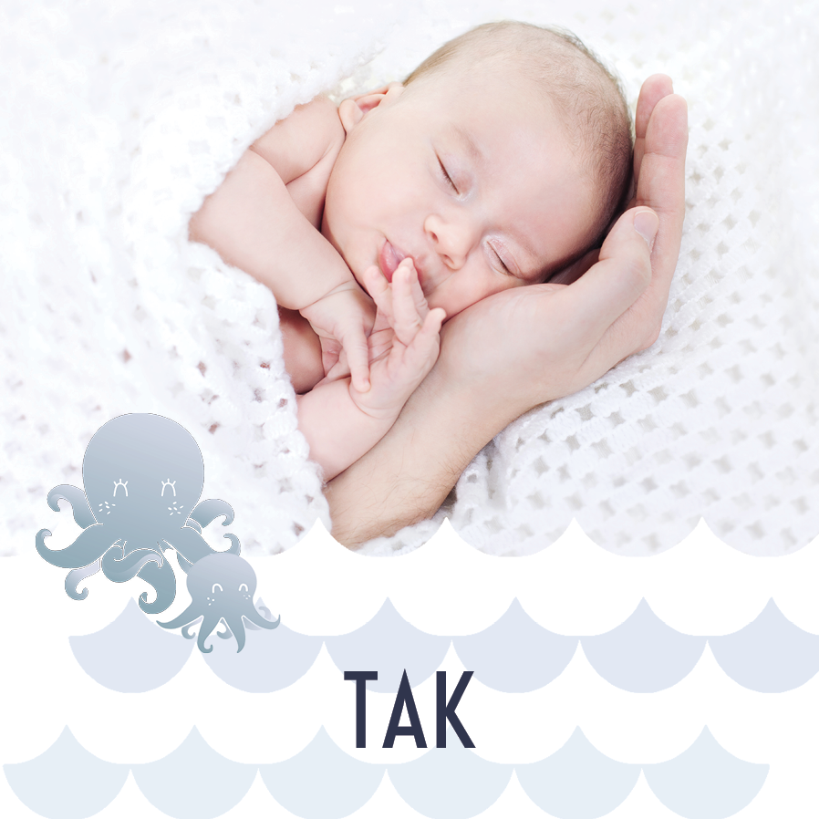 Takkekort — Sød blæksprutte