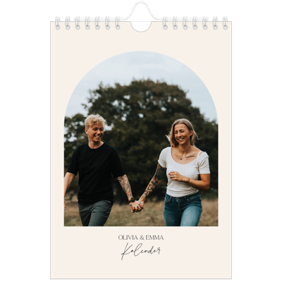 A5 Foto Kalender — Buet billederamme [kalender forside]
