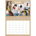 Fotokalender A4 dobbelt (30 x 40 cm) — Magasinstil [Marts]