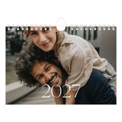 A5 Foto Kalender — Store billeder [kalender forside]
