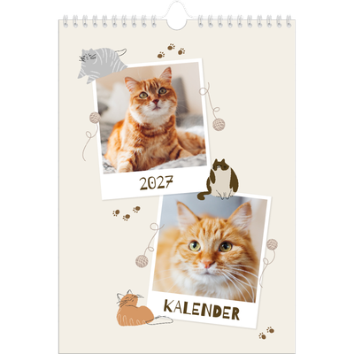 Fotokalender A4 (20 x 30 cm) — legesyg killing [kalender forside]