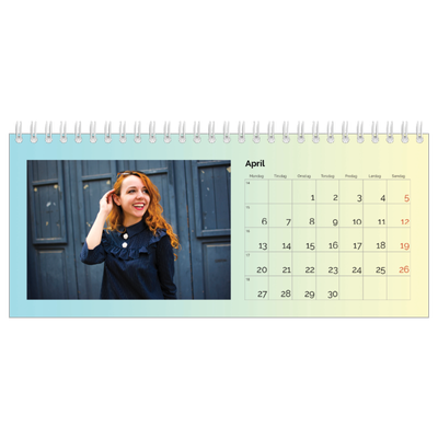 Bordkalendere — Pastelfarver [April]