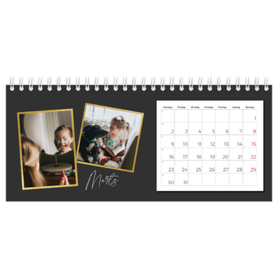 Bordkalendere — Gode minder [Marts]