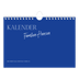 A5 Foto Kalender — Klassisk kobolt [kalender forside]