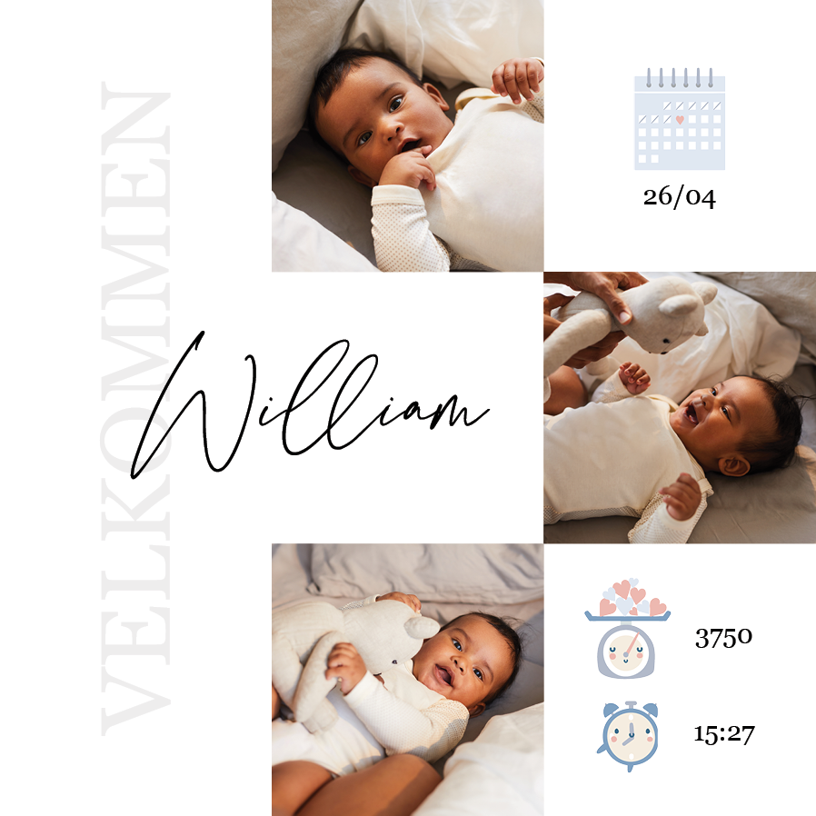 Invitationer — Glædelig ankomst