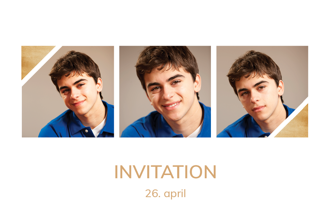 Invitationer — Minimal mosaik