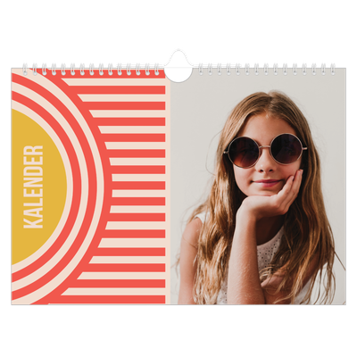 Fotokalender A4 — Lys og smuk [kalender forside]