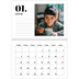 Fotokalender A4 dobbelt (30 x 40 cm) — Serif og øjeblikke [Januar]