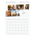Fotokalender A4 (20 x 30 cm) — Byferie (hvid) [Marts]