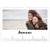 A3 Foto Kalender — Håndskrevet [Januar]